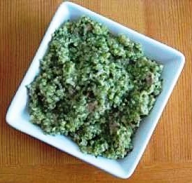 Quinoa aux épinards