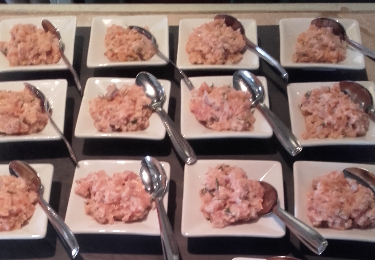 Tartare au 2 saumons