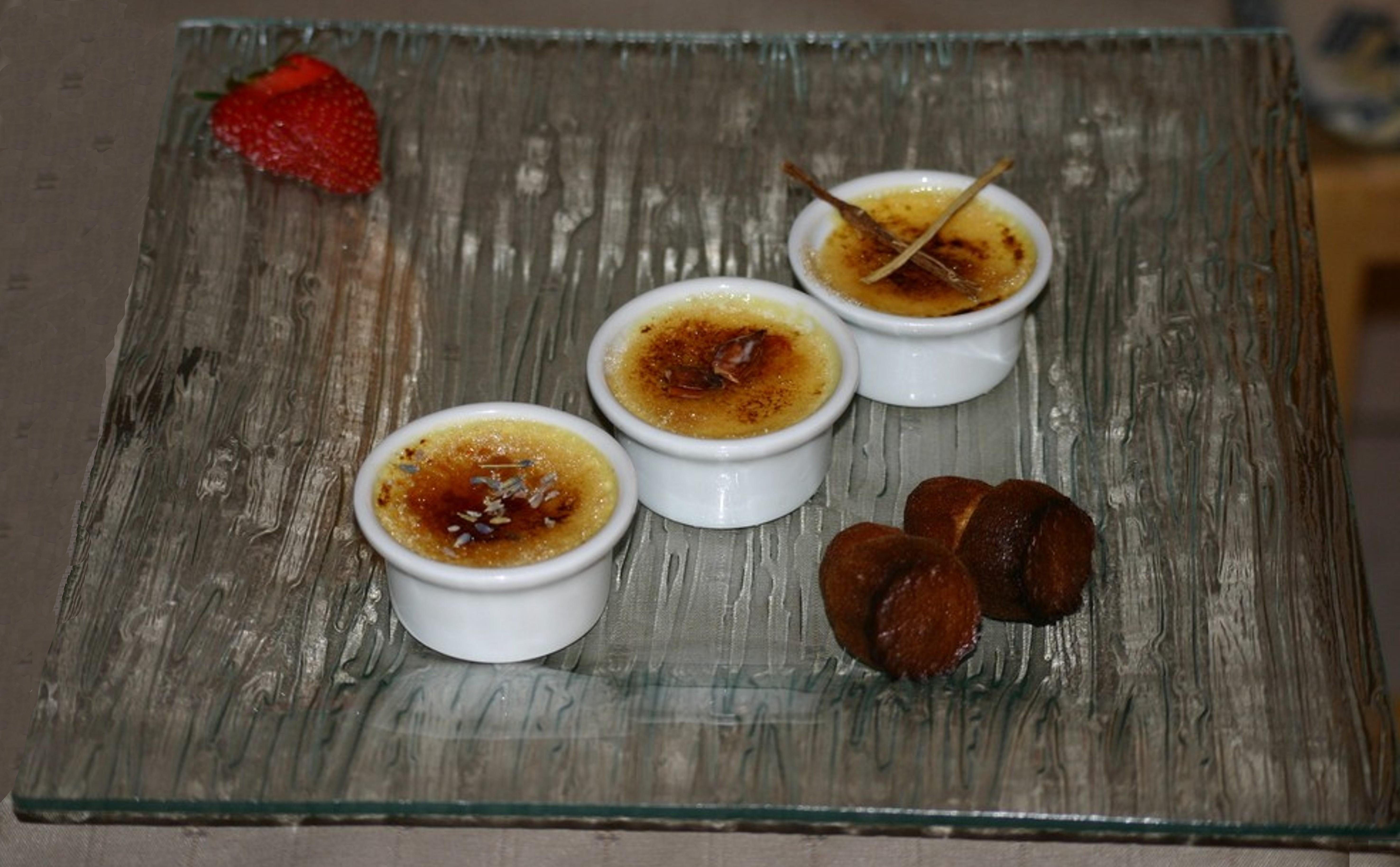 Trilogie de Crèmes Brulées